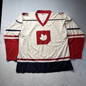Molson Canadian Hockey Jersey Mens XXL White Officially Licensed READ